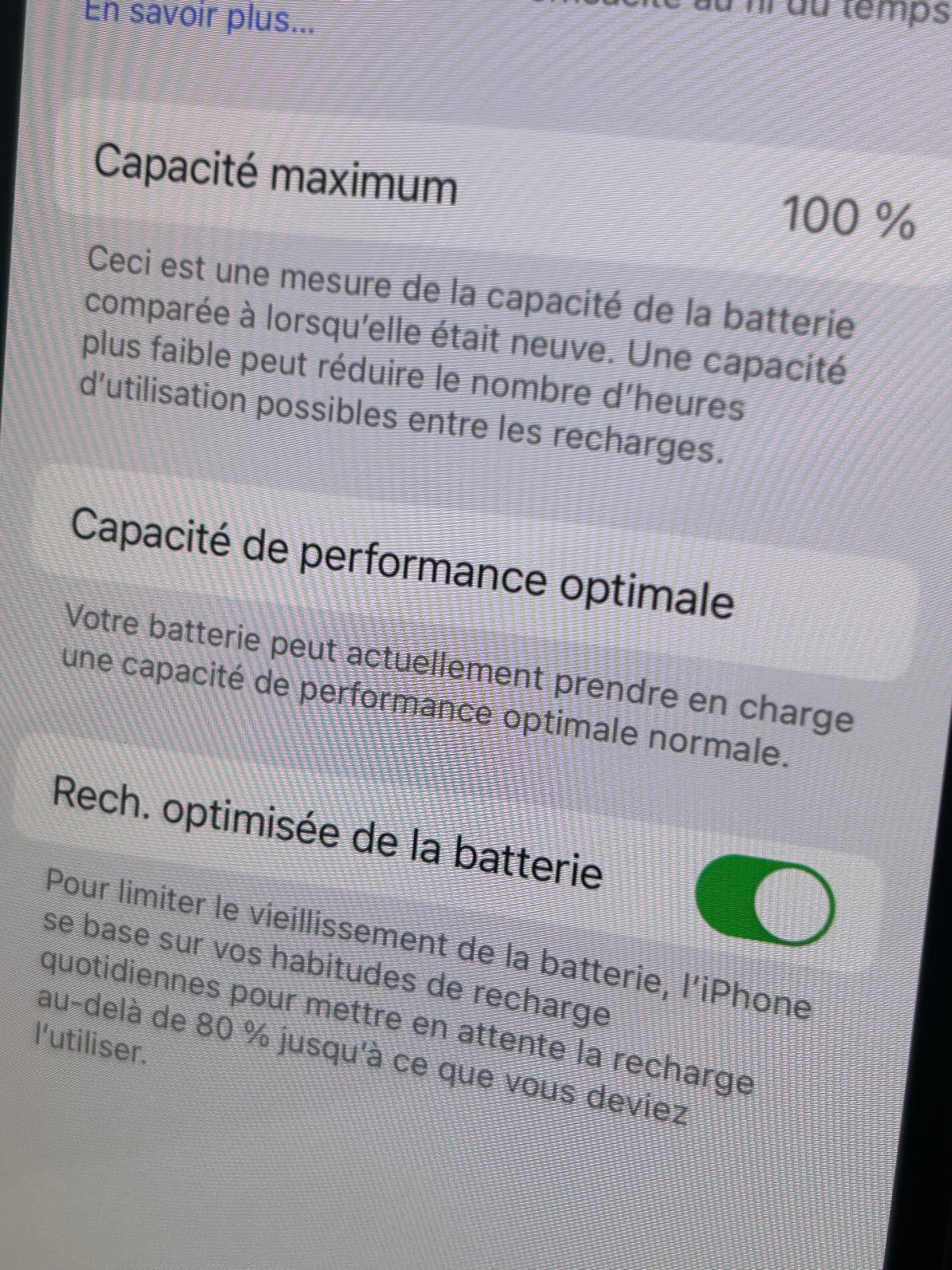 iPhone X Argent 256 Go – Très Bon État, Batterie Neuve, Débloqué, Boîte d’Origine