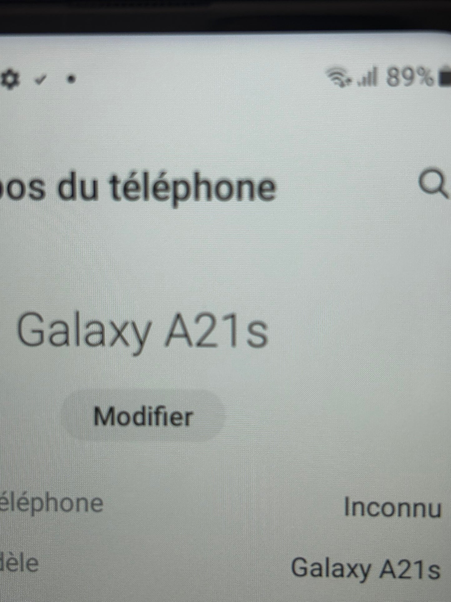 Samsung Galaxy A21s Blanc 32 Go – Très Bon État, Débloqué, Écran Impeccable, Compte Google Supprimé