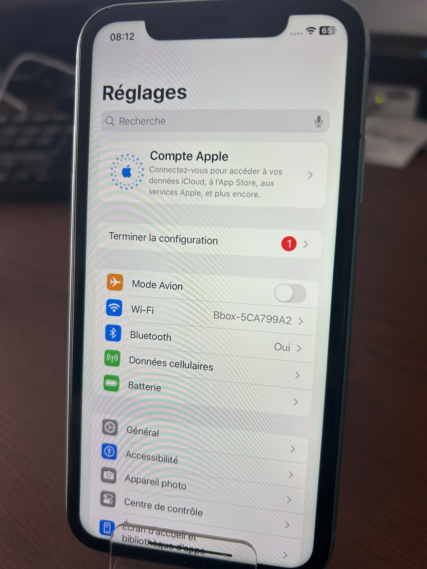 iPhone Vert 128 Go – Très Bon État | Batterie Neuve, Débloqué Tout Opérateur, Câble Inclus