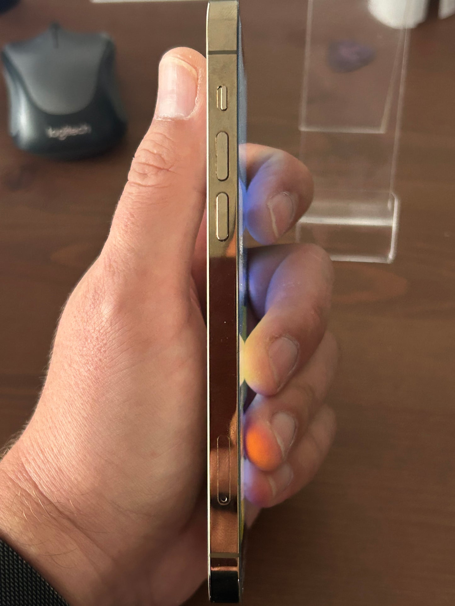 iPhone 12 Pro Argent 128 Go – Très Bon État, Batterie Neuve, Débloqué, Boîte Incluse