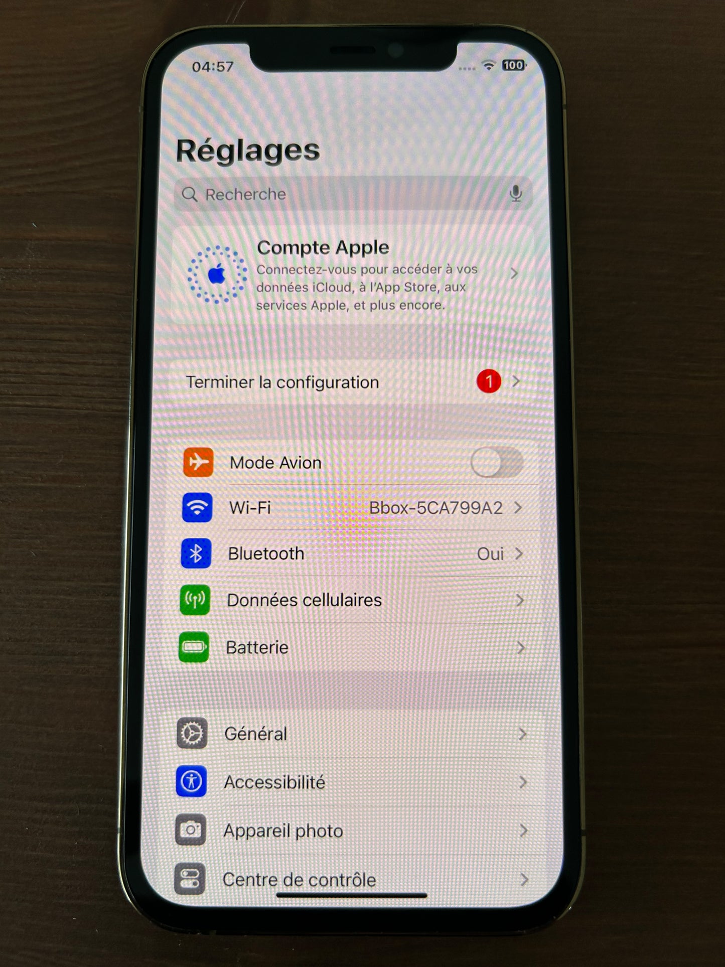 iPhone 12 Pro Argent 128 Go – Très Bon État, Batterie Neuve, Débloqué, Boîte Incluse