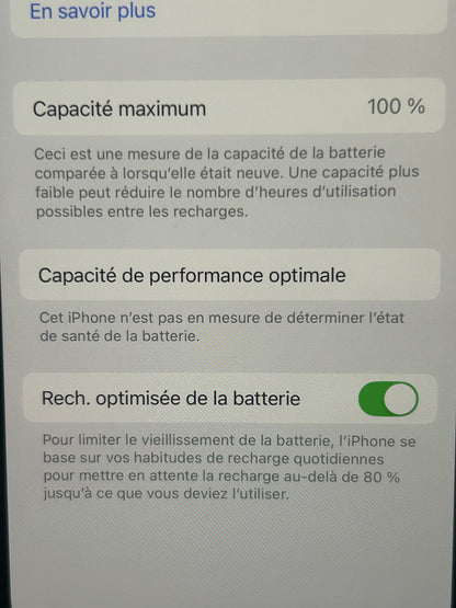 iPhone 12 Noir 128 Go – Bon État, Batterie Neuve, Débloqué, Boîte d’Origine Fournie