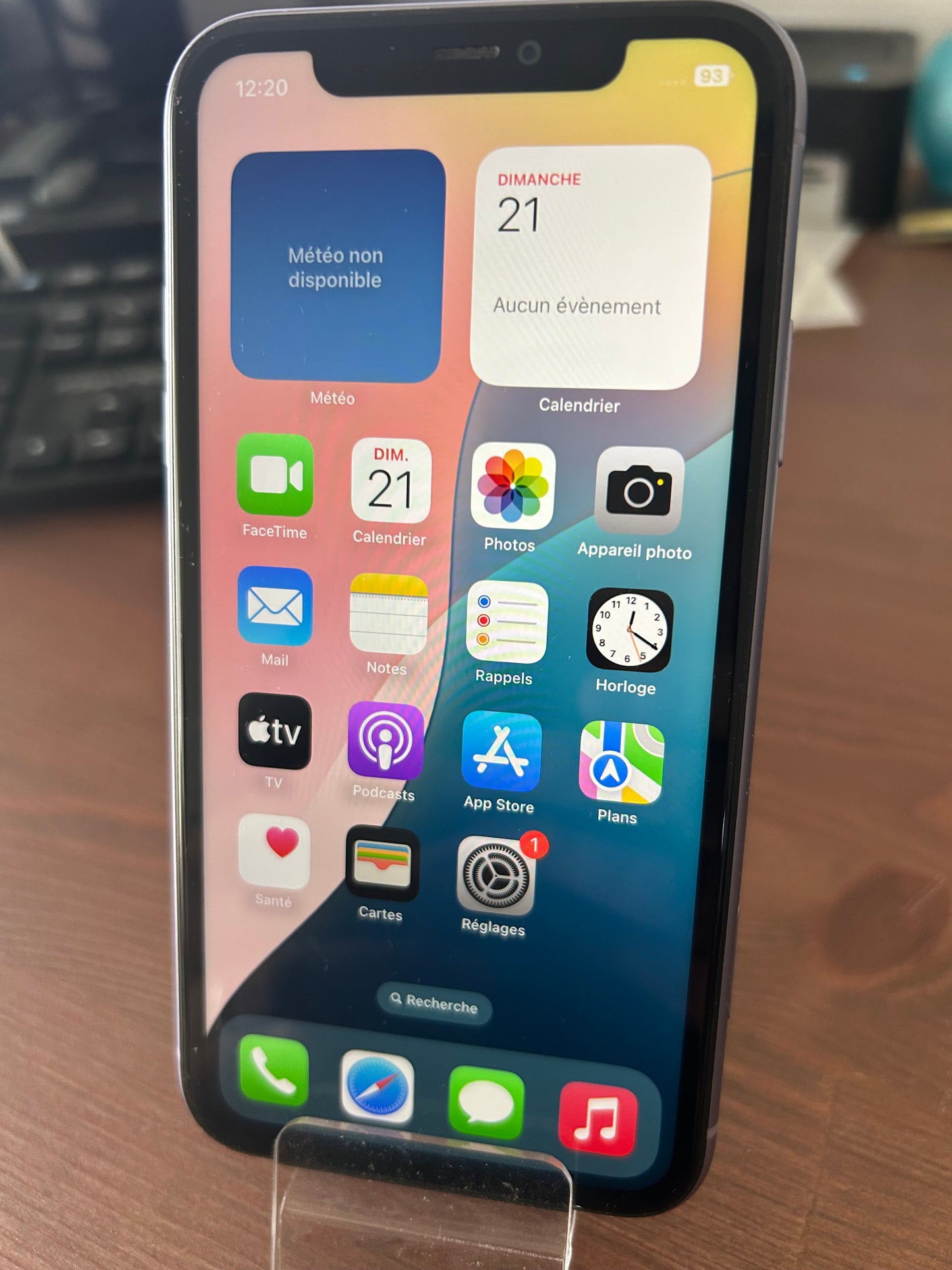 iPhone 11 Mauve 128 Go – Très Bon État, Batterie Neuve, Débloqué, iCloud Supprimé