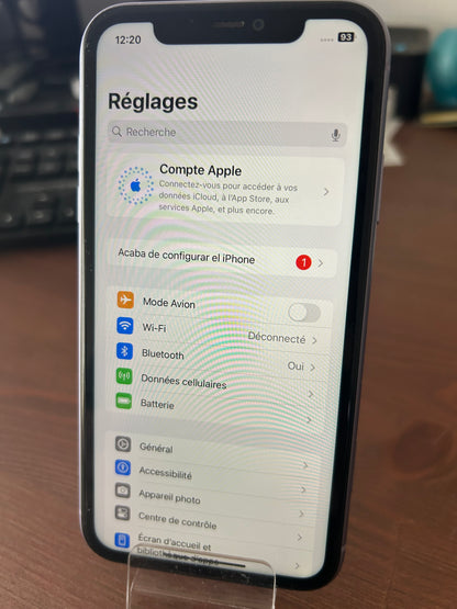 iPhone 11 Mauve 128 Go – Très Bon État, Batterie Neuve, Débloqué, iCloud Supprimé