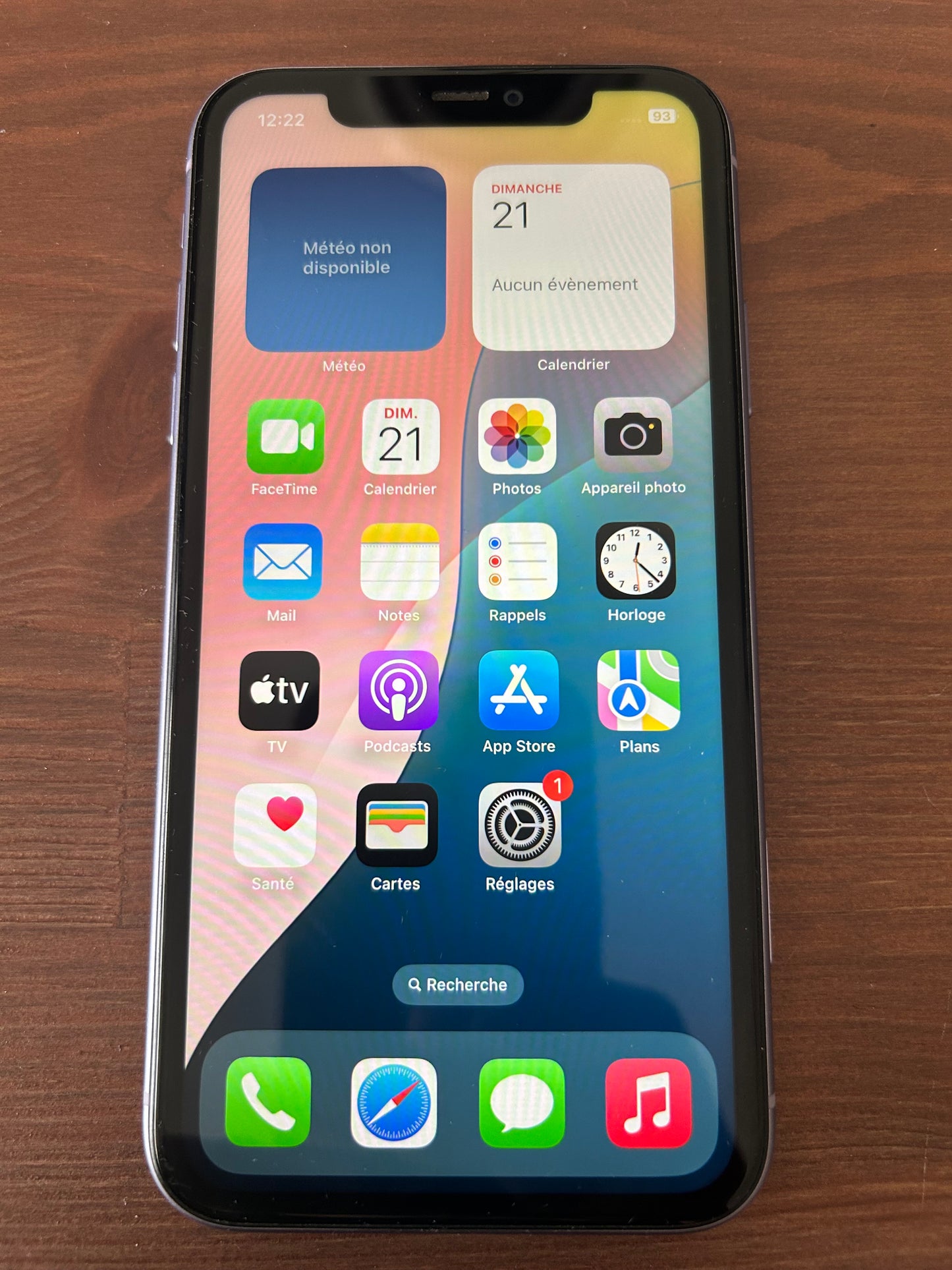 iPhone 11 Mauve 128 Go – Très Bon État, Batterie Neuve, Débloqué, iCloud Supprimé