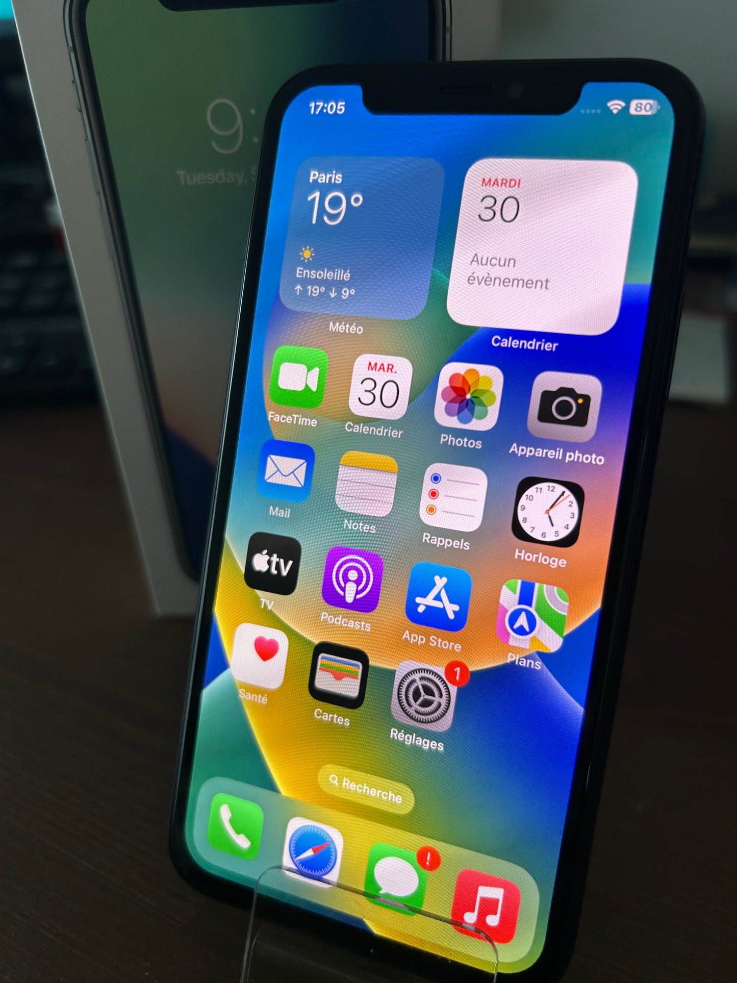 iPhone X Gris Sidéral 256 Go – Très Bon État | Batterie Neuve, Boîte Incluse, Débloqué Tout Opérateur