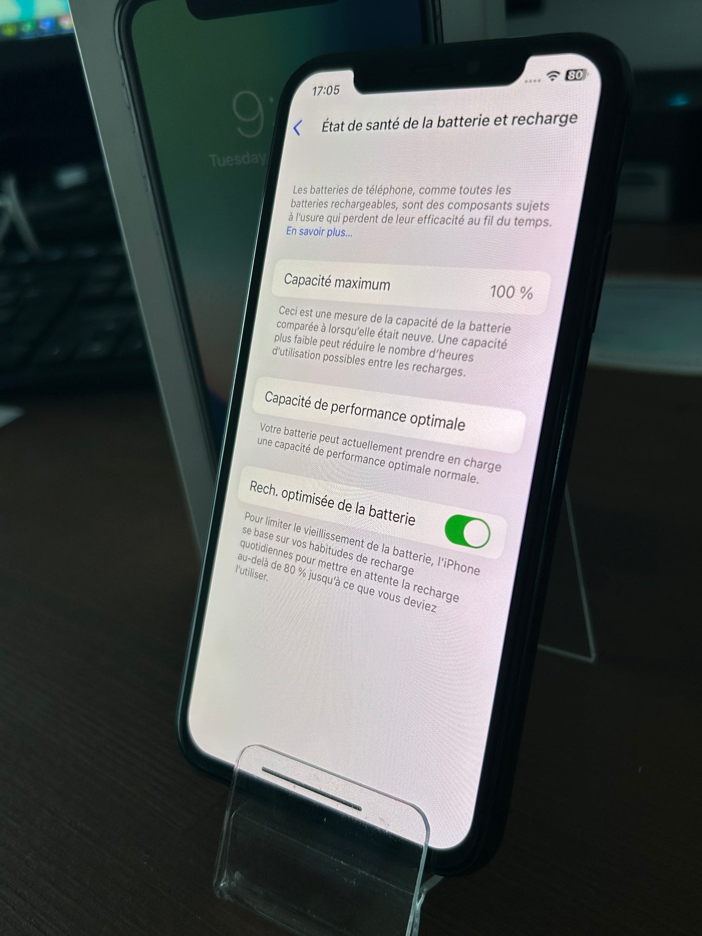 iPhone X Gris Sidéral 256 Go – Très Bon État | Batterie Neuve, Boîte Incluse, Débloqué Tout Opérateur