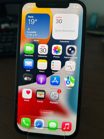📱 iPhone 12 Noir – 128 Go – Très Bon État Général