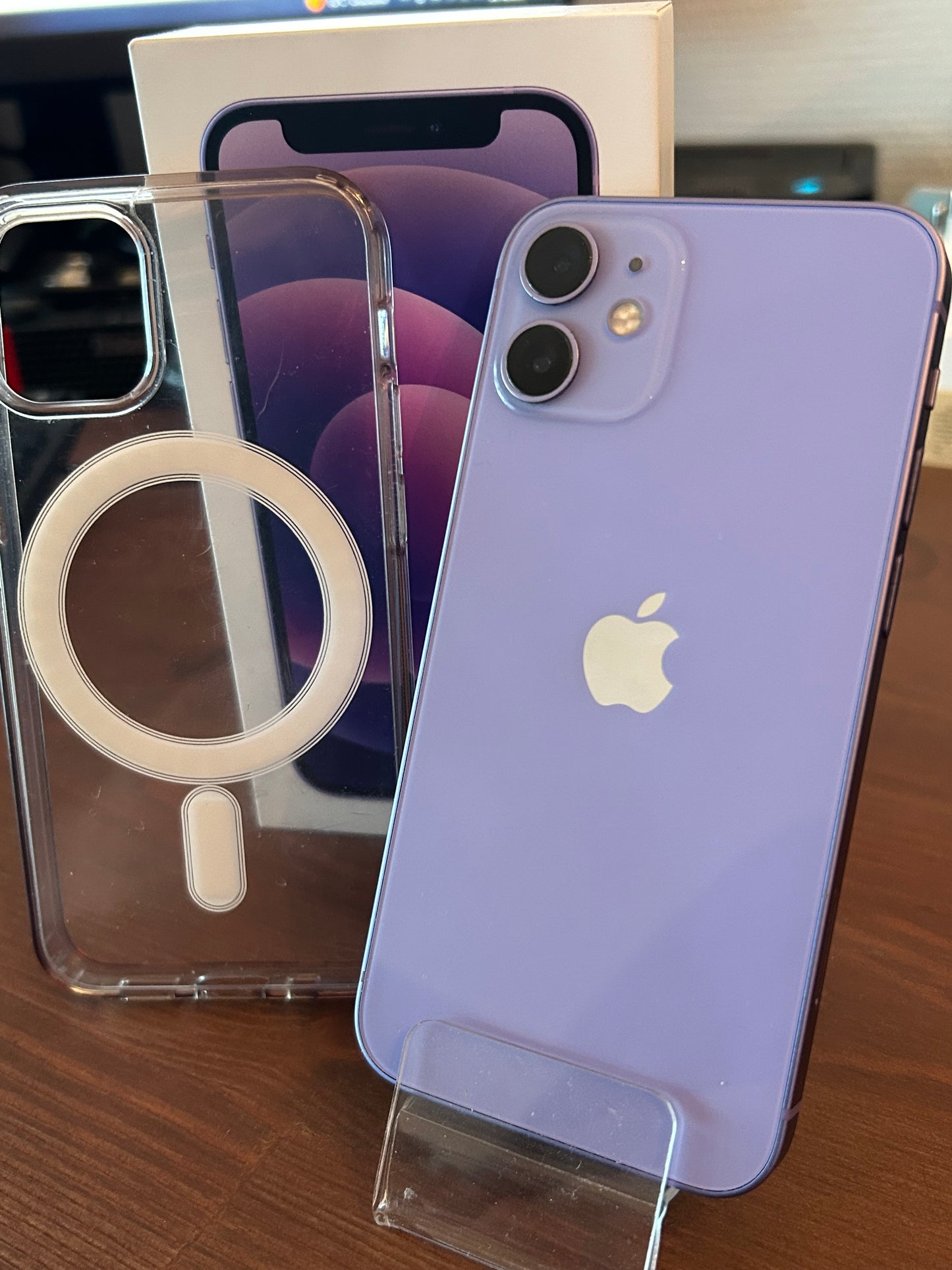 Apple iPhone 12 mini 128 Go Mauve – Débloqué | Très Bon État