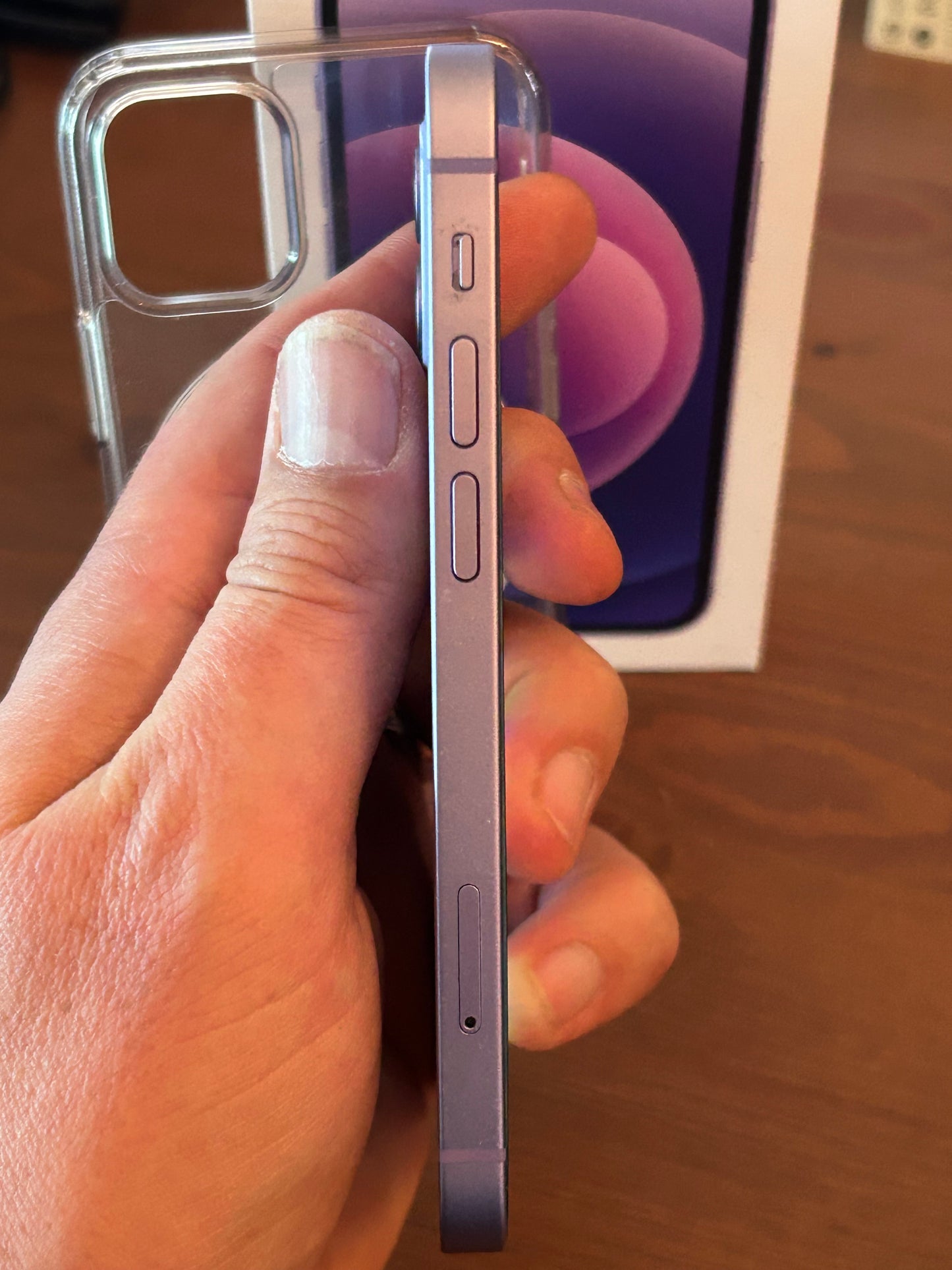 Apple iPhone 12 mini 128 Go Mauve – Débloqué | Très Bon État