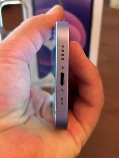 Apple iPhone 12 mini 128 Go Mauve – Débloqué | Très Bon État