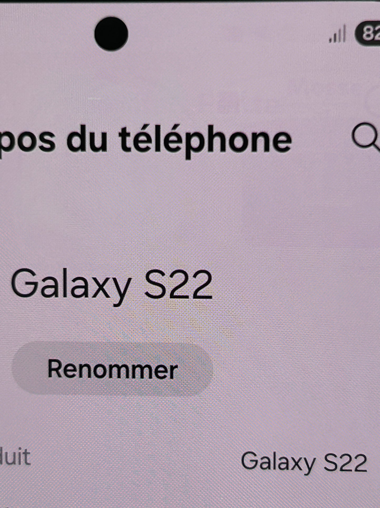 📱 Samsung Galaxy S22 Noir – 128 Go – Très Bon État Général