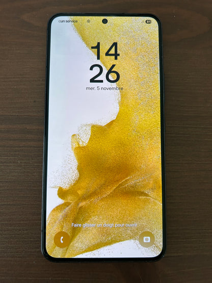 📱 Samsung Galaxy S22 Noir – 128 Go – Très Bon État Général