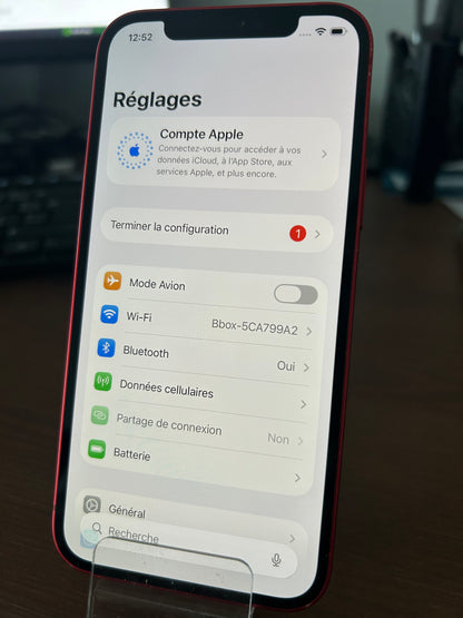 📱 iPhone 12 Rouge (Product RED) – Très Bon État Général