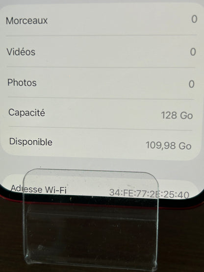 📱 iPhone 12 Rouge (Product RED) – Très Bon État Général