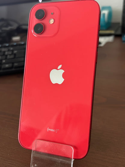 📱 iPhone 12 Rouge (Product RED) – Très Bon État Général