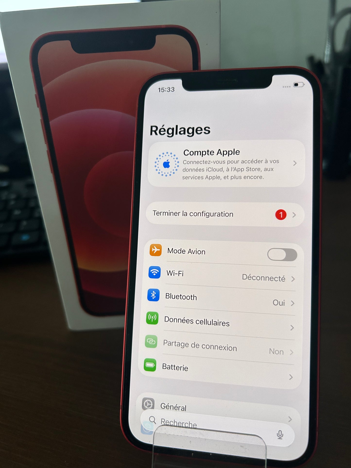 📱 iPhone 12 Rouge (Product RED) – Très Bon État Général, Comme Neuf
