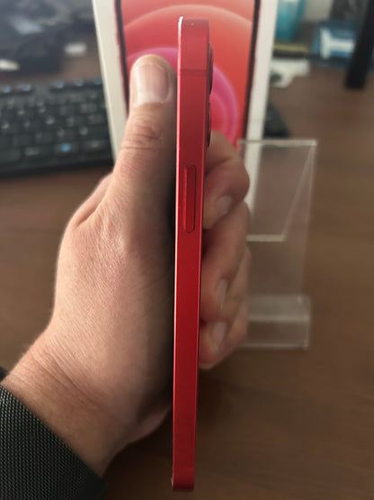 📱 iPhone 12 Rouge (Product RED) – Très Bon État Général, Comme Neuf