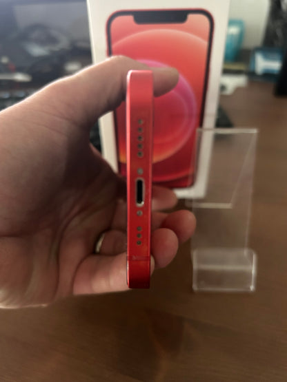 📱 iPhone 12 Rouge (Product RED) – Très Bon État Général, Comme Neuf