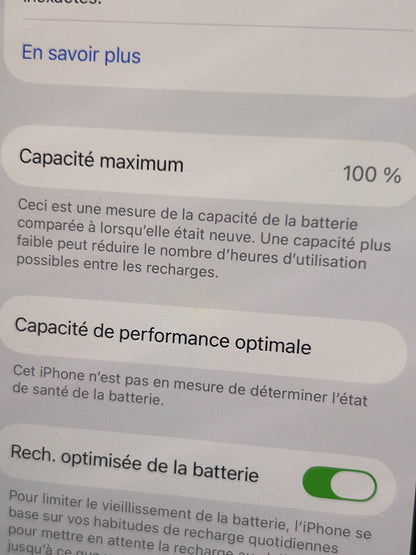 iPhone 13 Noir 128 Go – Très Bon État | Débloqué, Batterie Neuve, Boîte d’Origine**