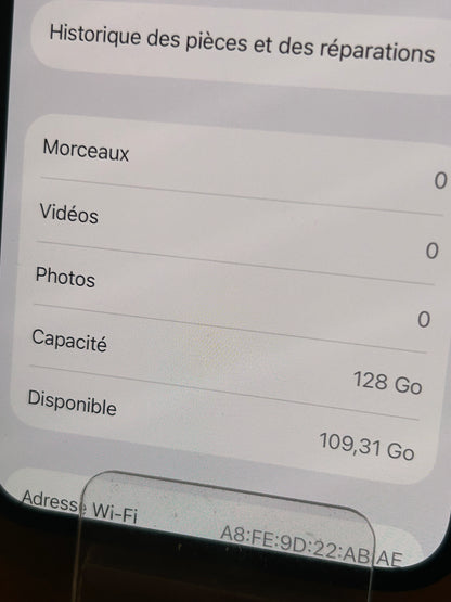 iPhone 13 Noir 128 Go – Très Bon État | Débloqué, Batterie Neuve, Boîte d’Origine**