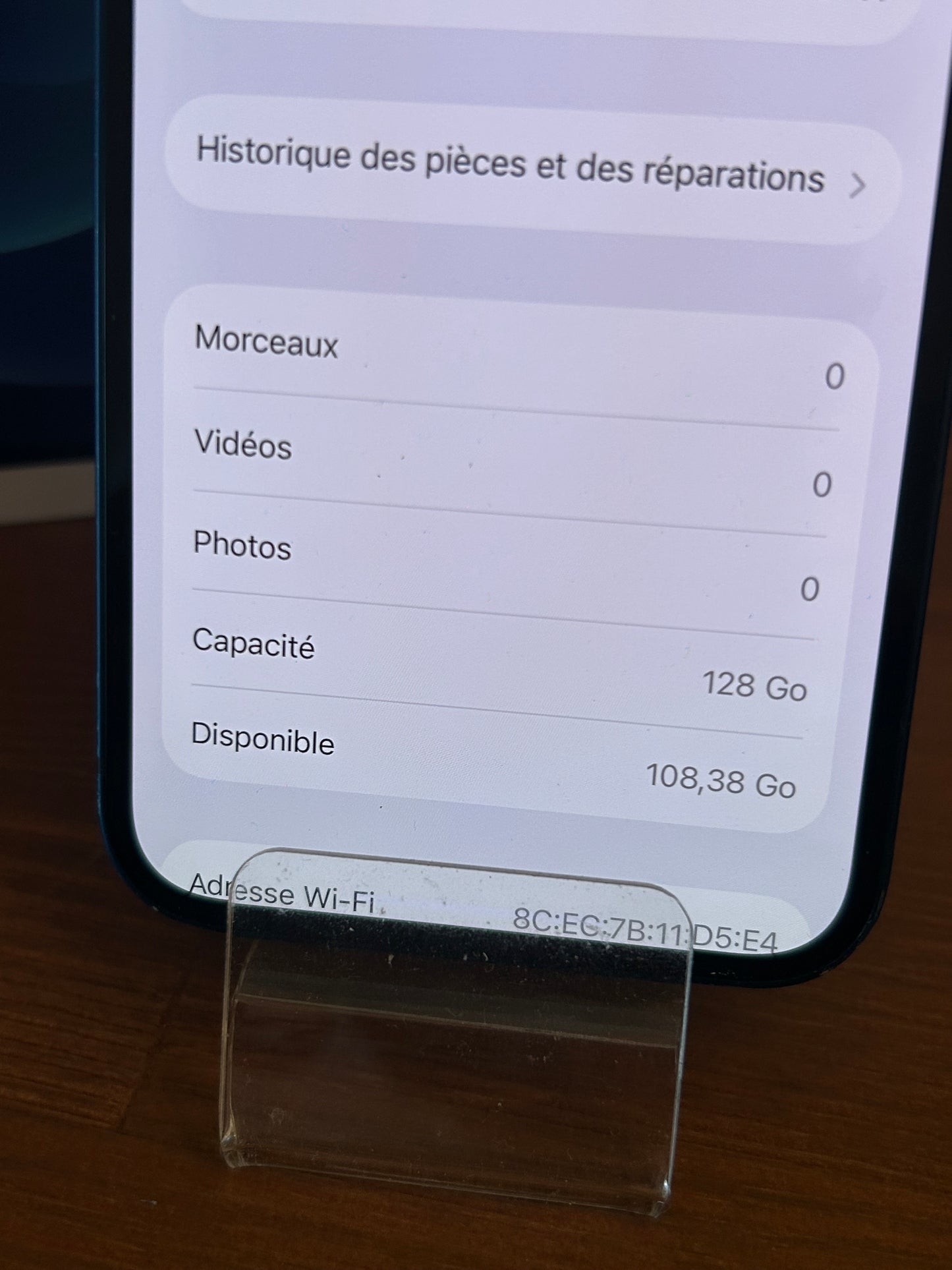 iPhone 12 Bleu 128 Go –  Bon État, Batterie Neuve, Débloqué Tout Opérateur