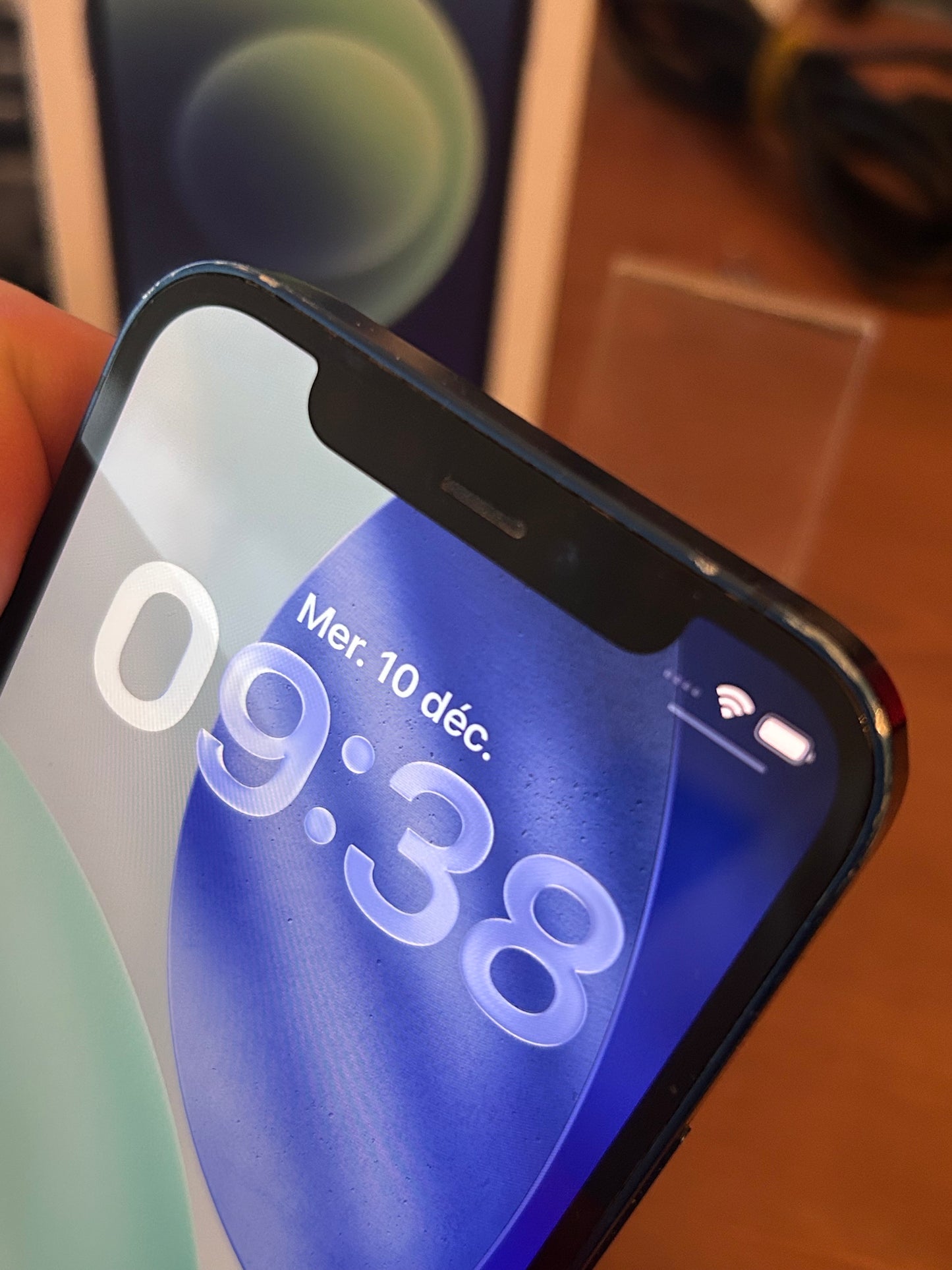 iPhone 12 Bleu 128 Go –  Bon État, Batterie Neuve, Débloqué Tout Opérateur