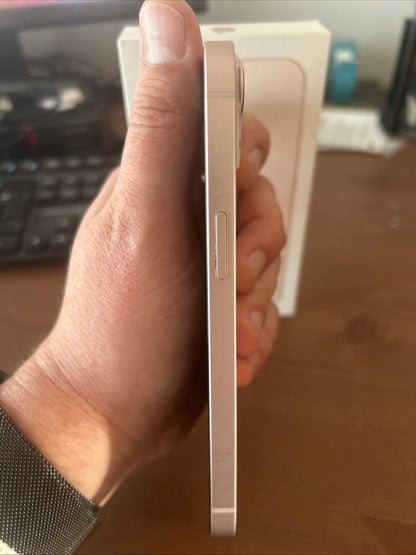 iPhone 13 Rose 128 Go – Écran OLED Neuf, Batterie 100 %, Débloqué Tout Opérateur