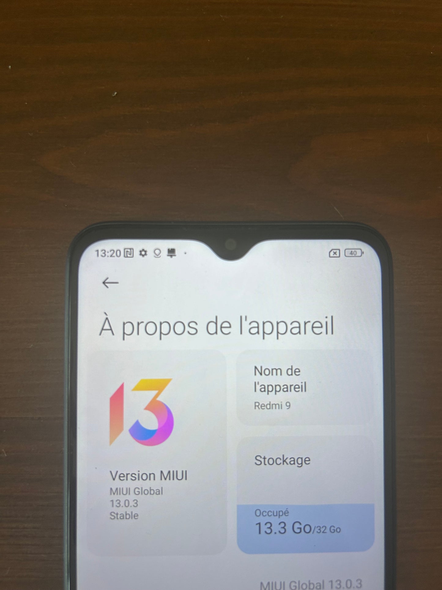 Xiaomi Redmi 9 Noir 32 Go – Très Bon État, Écran Impeccable, Débloqué Tout Opérateur