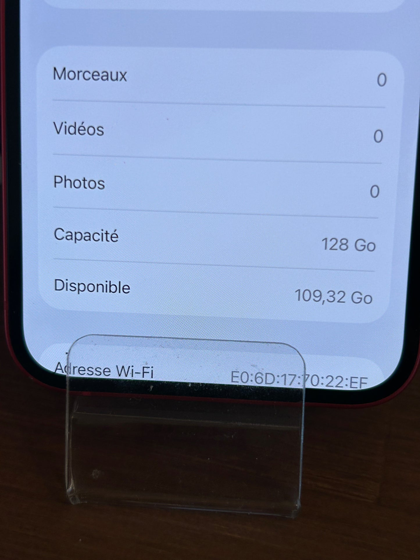 iPhone 12 Rouge 128 Go – Écran d’origine, État Comme Neuf, Batterie 100 %, Débloqué