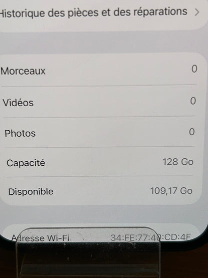 iPhone 12 Bleu 128 Go – Très Bon État, Écran d’origine, Batterie Neuve, Débloqué tout opérateur