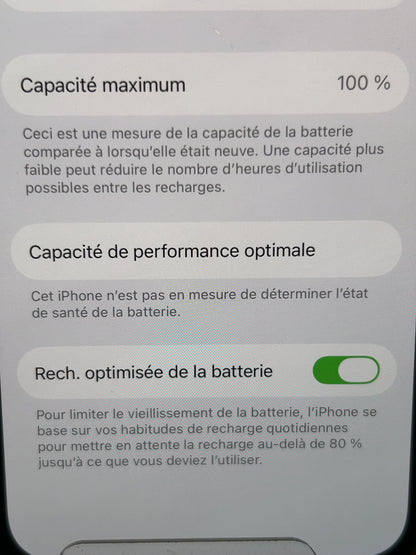 iPhone 12 Bleu 128 Go – Très Bon État, Écran d’origine, Batterie Neuve, Débloqué tout opérateur