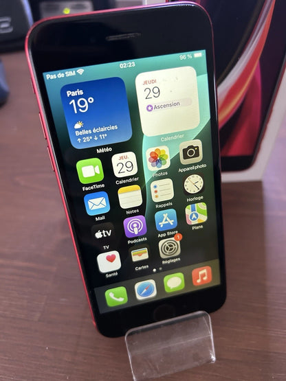 iPhone SE 2020 64 go - Rouge Très Propre | Batterie Neuve 100% |Sans Chargeur