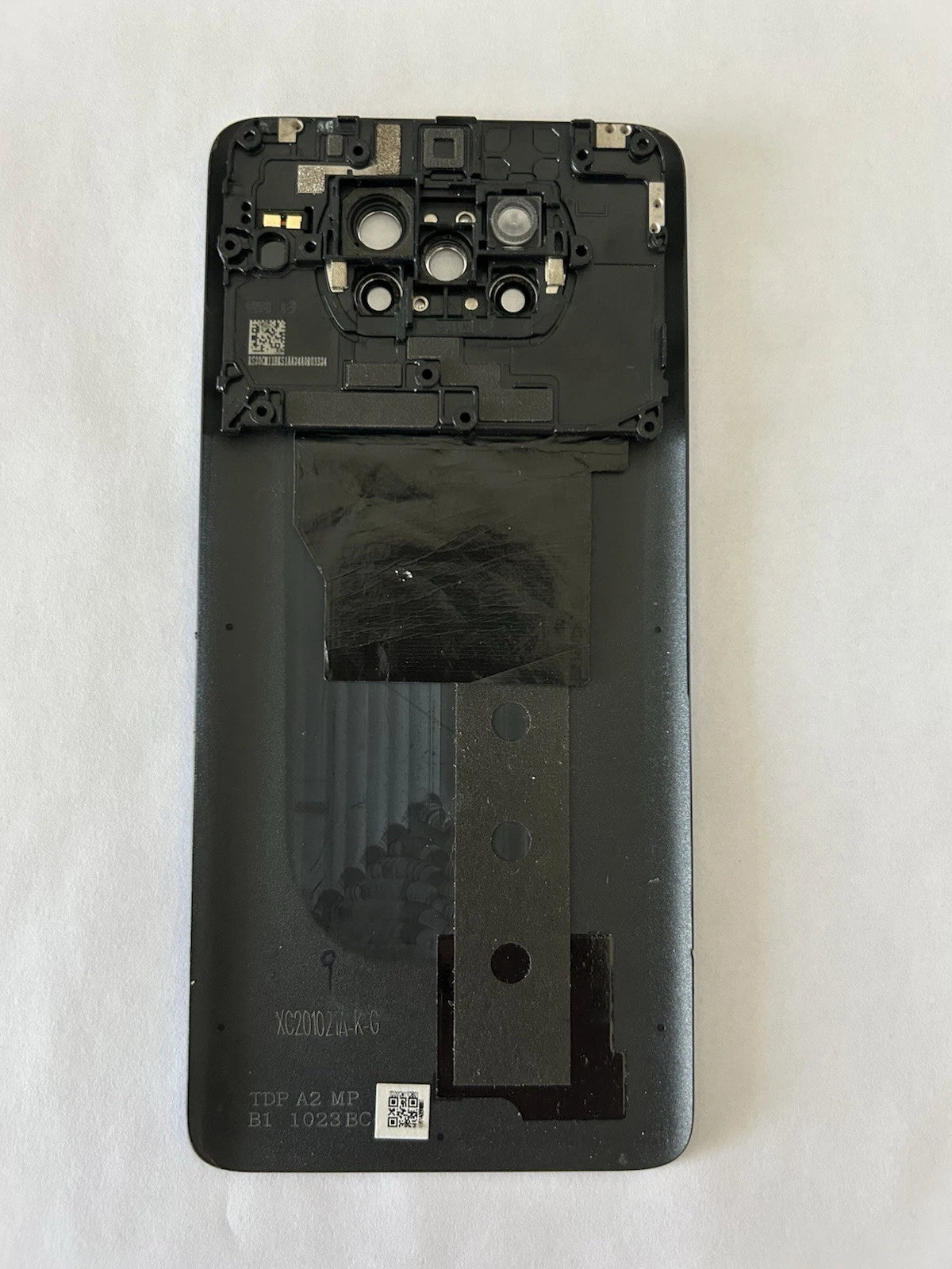 📱 Vitre arrière Xiaomi Poco X3 / X3 NFC Bleu + Lentille
