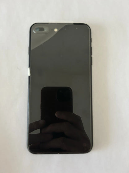 🔲 Châssis Arrière iPhone 8 Plus Noir Sans Logo