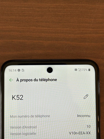 LG K52 - Très bon état
