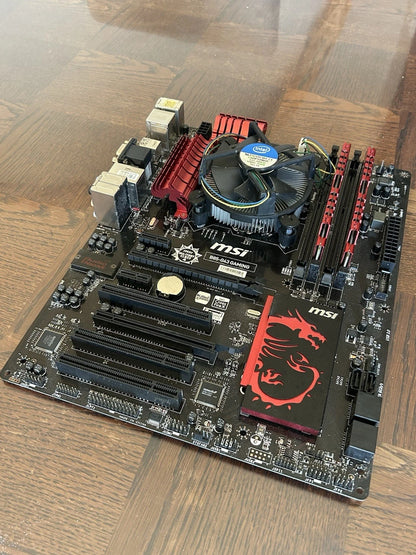 🖥️ MSI B85-G43 GAMING + Intel Core i5-4460 3,20 GHz + 8 Go DDR3