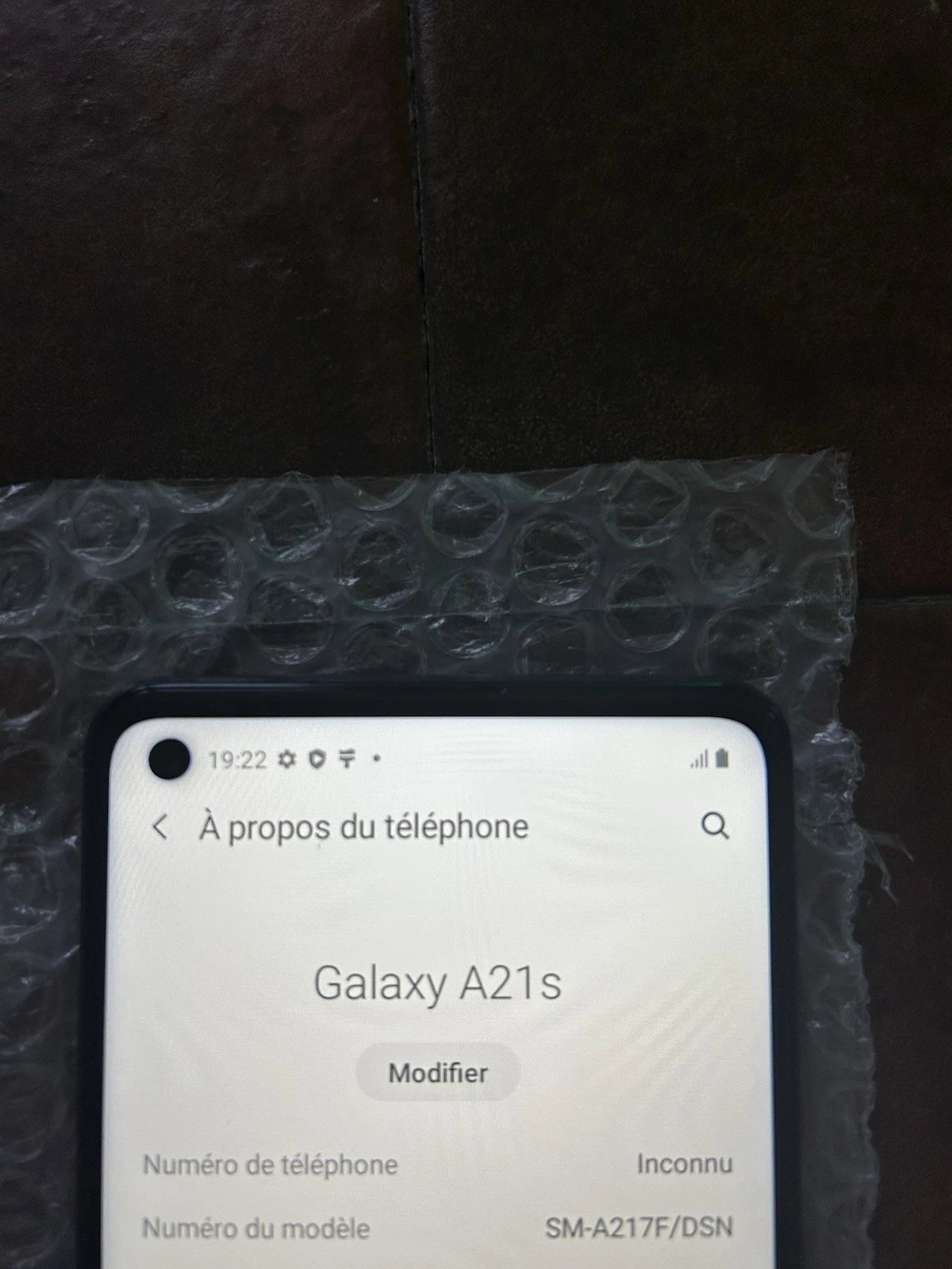 Samsung Galaxy A21s - 32 Go - Noir
