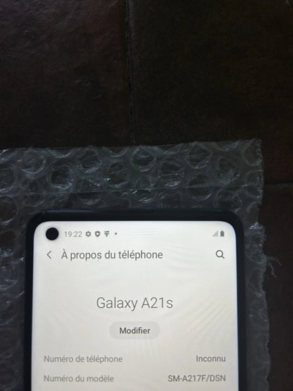 Samsung Galaxy A21s - 32 Go - Noir