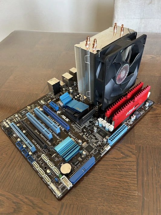 🖥️ Asus M4A87TD EVO + AMD Phenom II X4 965 + 20 Go DDR3 + Ventirad Cooler Master