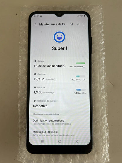 Samsung Galaxy A03s Noir