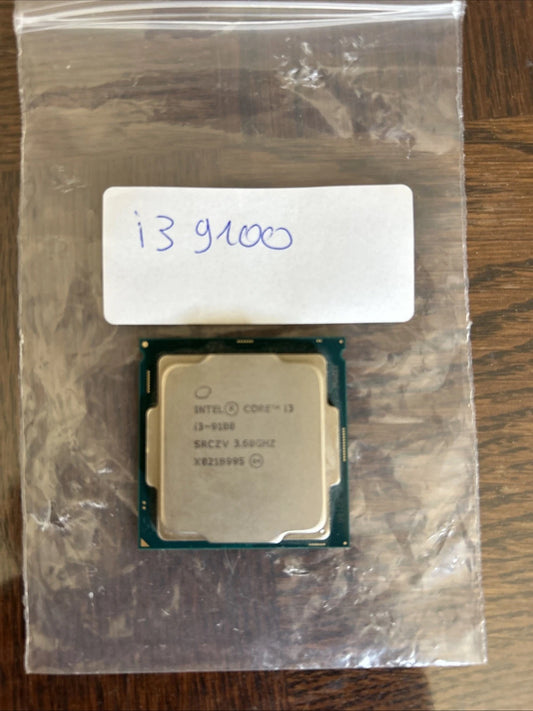 💻 Intel Core i3-9100F 3,6 GHz Quad-Cœur (BX80684I39100F)