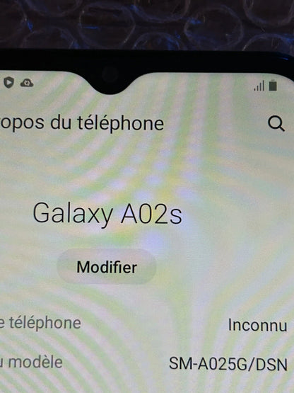 Samsung Galaxy A02s - 32 Go - Noir