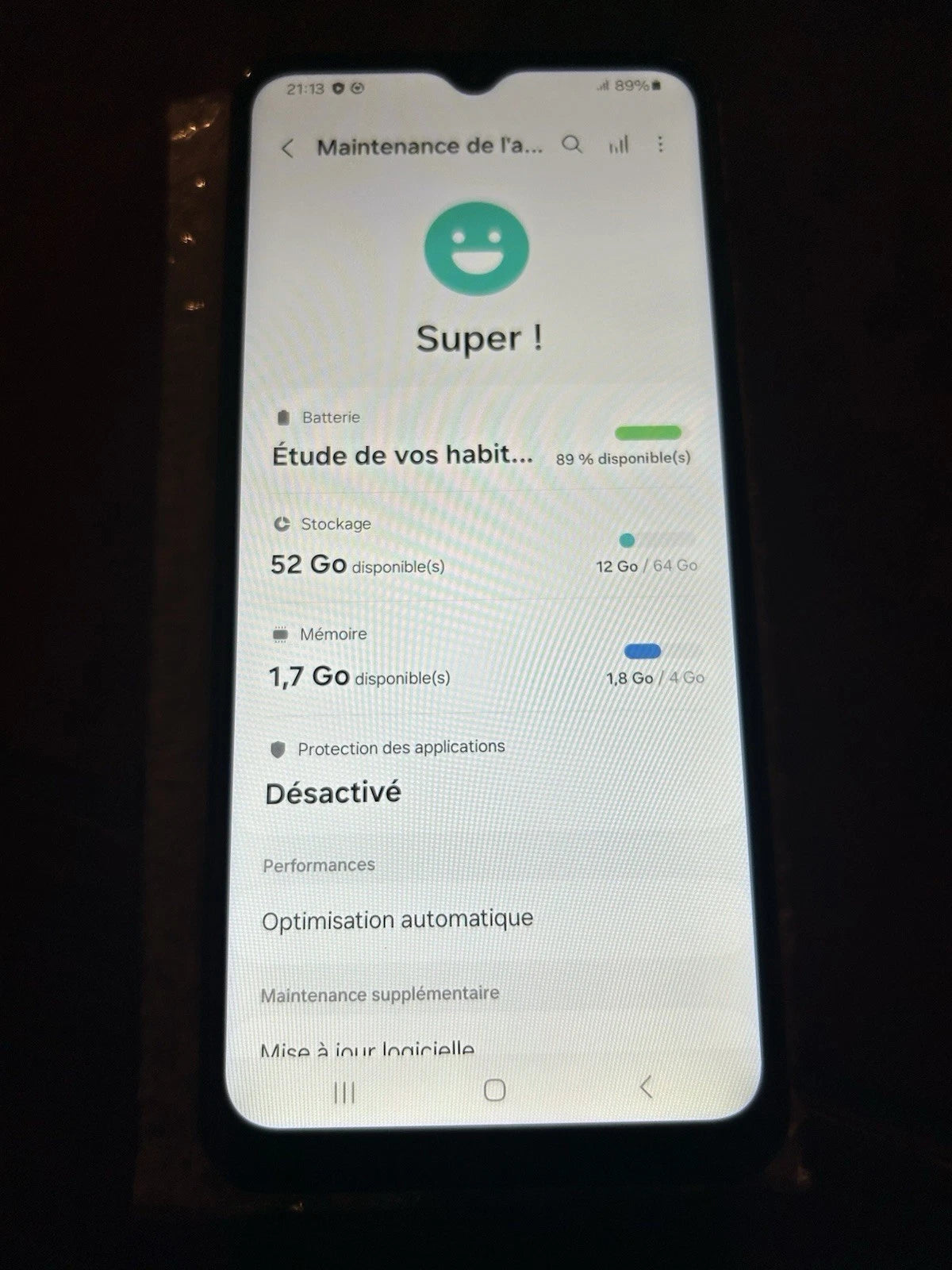 Samsung Galaxy A13 5G Noir