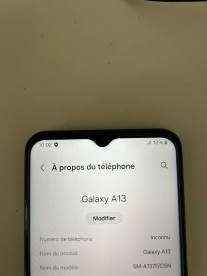 Samsung Galaxy A13 4G - 128 Go - Noir