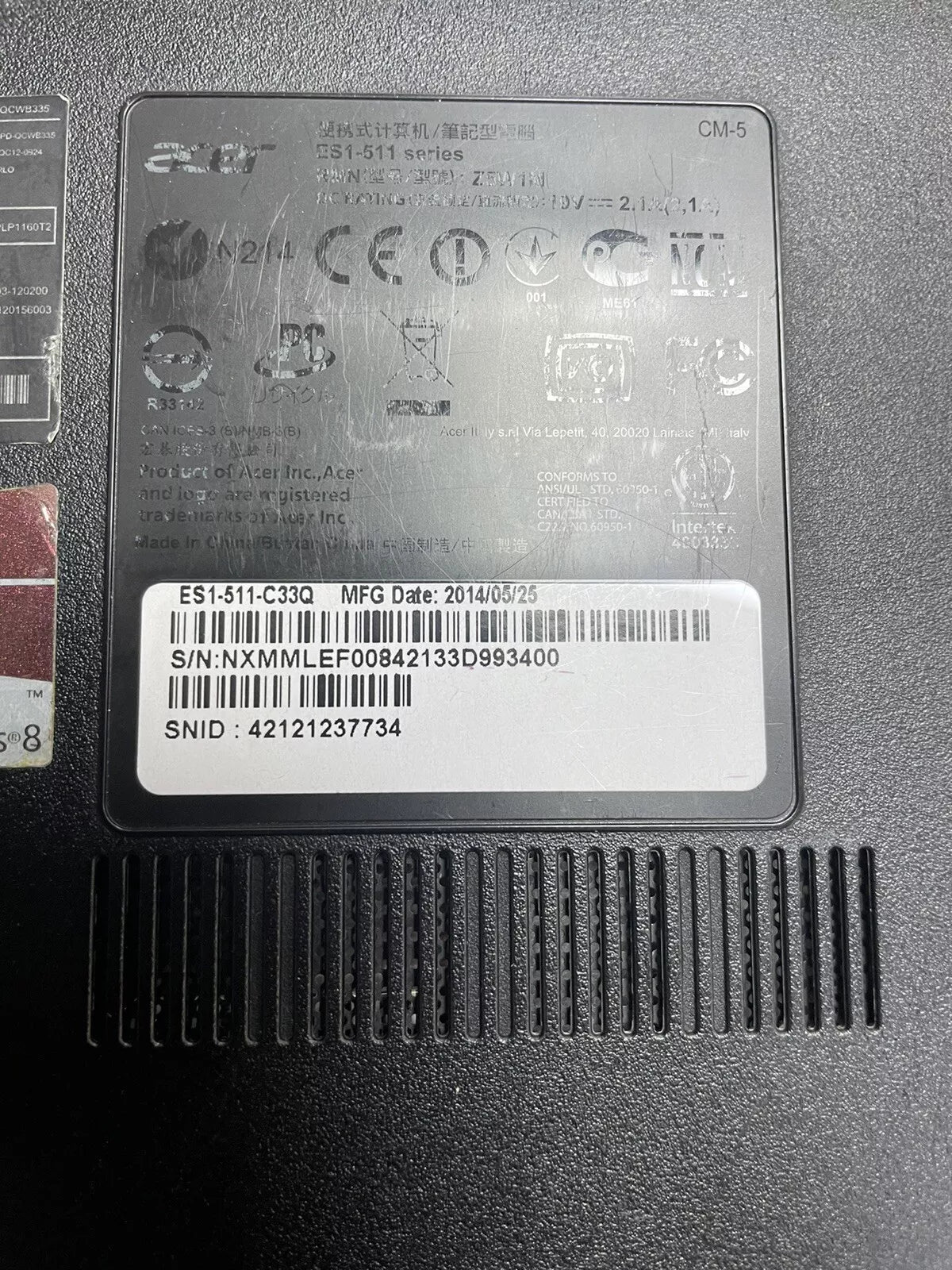 🖥 Carte Mère - Z5W1M LA-B511P