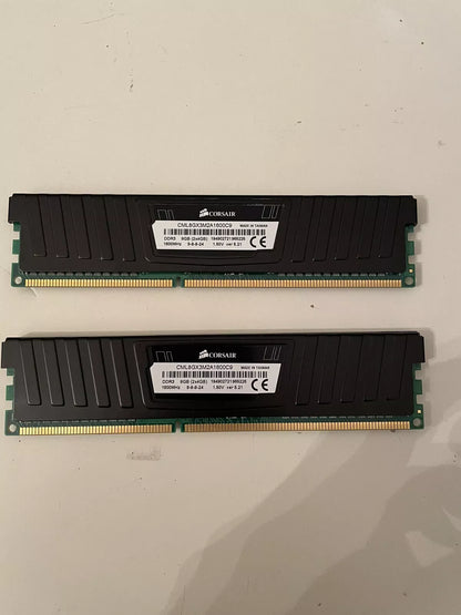 🧠 CORSAIR Vengeance Low Profile 8 Go (2x4 Go) – RAM DDR3 – Très bon état