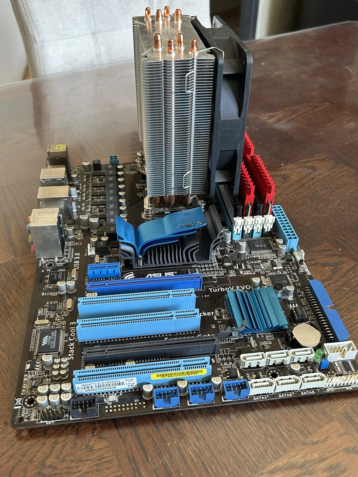 🖥️ Asus M4A87TD EVO + AMD Phenom II X4 965 + 20 Go DDR3 + Ventirad Cooler Master