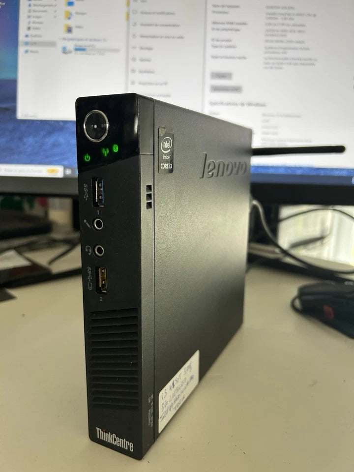🖥️ Lenovo M93 – Intel Core i3-4150T, 8 Go, 128 Go SSD